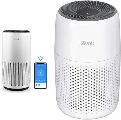 LEVOIT Purificadores de aire, 1005 pies cuadrados, color blanco y purificadores de aire para dormitorio y hogar, filtro ambientador HEPA limpiador