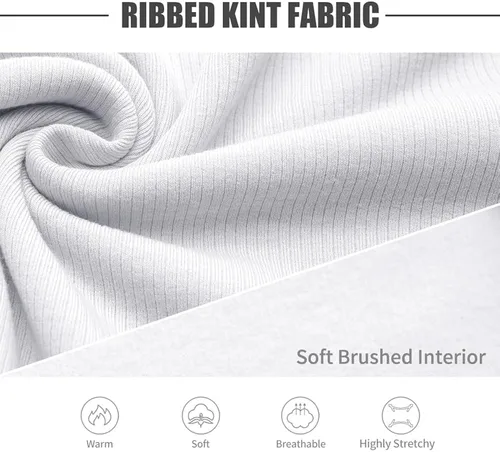 Miniatura 4 de Camisas de manga larga con cuello alto falso para hombre