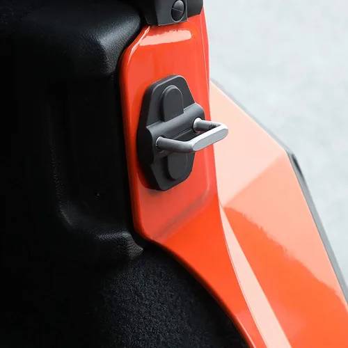 Miniatura 9 de Cubierta decorativa para cerradura de puerta para Jeep Wrangler JL JLU 4XE Unlimited Sahara Sports Rubicon Gladiator JT 2018 2019 2020 2021 2022 2