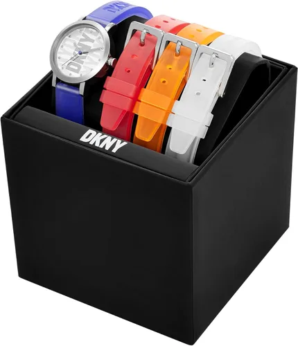 Miniatura 8 de DKNY Soho - Reloj de vestir delgado de cuarzo de acero inoxidable para mujer