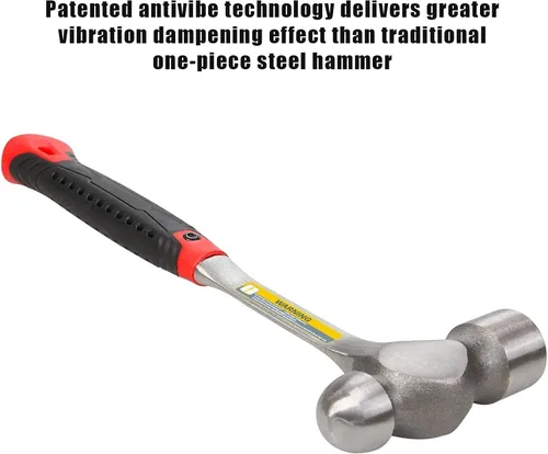 Miniatura 5 de YIYITOOLS YY-7-002 Antivibe Ball Pein Hammer - 32oz