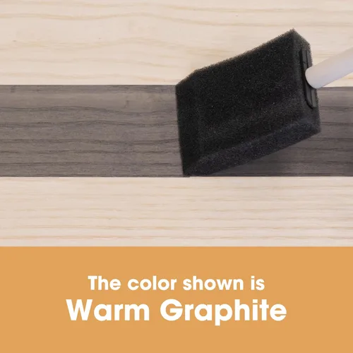 Miniatura 2 de Furniture Clinic Tinte para madera Grafito cálido A base de agua Secado rápido, bajo olor y no tóxico para muebles de interior y exterior