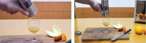 Miniatura 9 de Máquina manual de acero inoxidable para hacer pasta a presión con 5 boquillas diferentes para hacer fideos