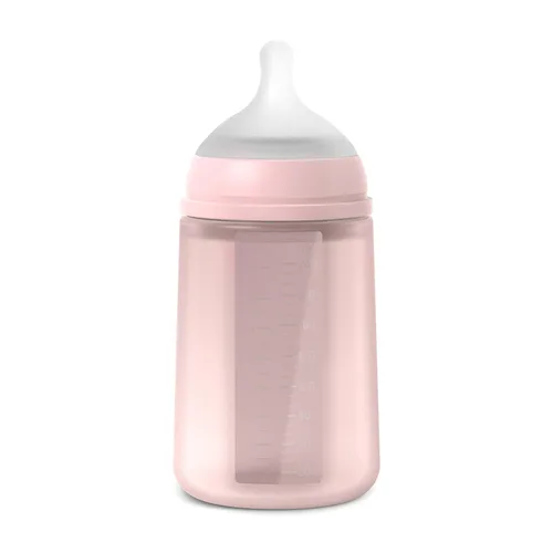 Miniatura 11 de Suavinex Color Essence SX PRO Biberón fisiológico de silicona flexible suave y flexible, biberones anticólicos, soporta la lactancia materna, Verde