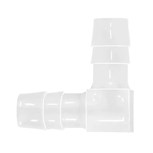 Miniatura 2 de Plástico 1/2 "manguera ID 90 grados codo Barb Fitting, 6 unids iguales empalmador empalmador Mender adaptador Unión adaptador para barco acuario