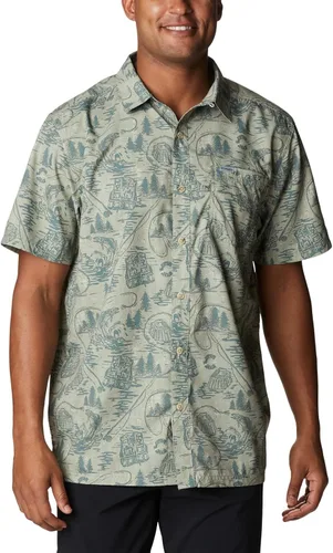 Miniatura 74 de Columbia - Camisa Super Slack Tide Camp de manga corta para hombre