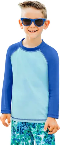 Miniatura 21 de City Threads camisa de manga larga con protección solar SPF 50+, peplo, rash guard para niña