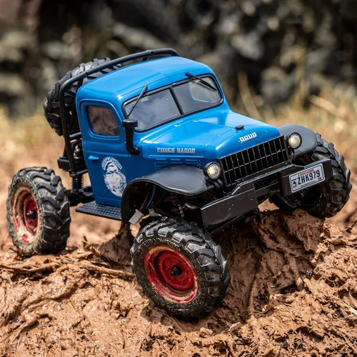 Miniatura 6 de BEEZRC FMS RC Crwaler Escala 1/24 FCX24 Power Wagon RTR 4WD 2.4GHz 3CH Todoterreno Modelo de Coche RC Vehículo Hobby Grade Coche de Control Remoto