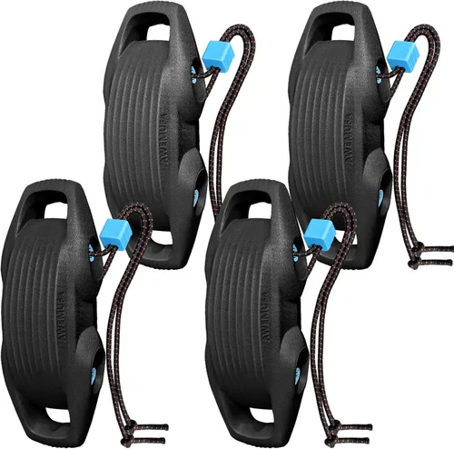 Miniatura 8 de AWEMUFA Defensas de Barco Fáciles de Instalar Parachoques para Atraque Defensa Ideal para Pontón, Lobina, Moto Acuática y Barcos de Pesca Gris