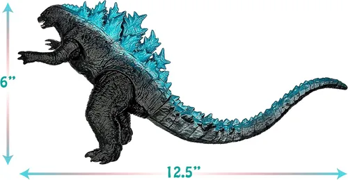 Miniatura 4 de TwCare Figura de acción de juguete Monster vs. Kong 2021: Rey de los monstruos dinosaurio dragón, serie de películas, articulaciones movibles