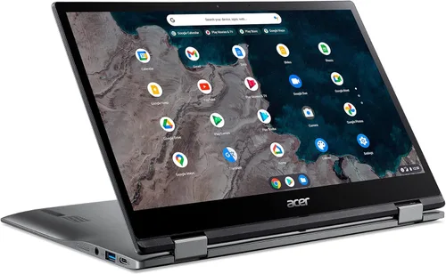 Miniatura 15 de Acer Chromebook Spin 513 Laptop convertible Qualcomm Snapdragon 7c Pantalla táctil FHD IPS Gorilla Glass de 13.3 pulgadas 4GB LPDDR4X 64GB