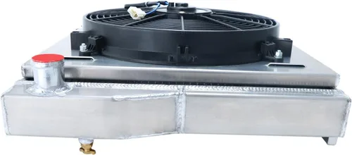 Miniatura 6 de Radiador de aluminio de 3 filas para Jeep Willys 1955-1958, 1959-1971 Jeep CJ3 CJ5 CJ6 2.2L 3.7L 4.2L 5.0L MT