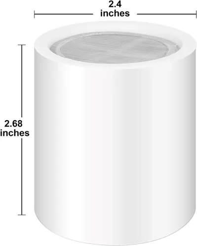 Miniatura 2 de FEELSO Paquete de 2 filtros de repuesto de 15 etapas para agua dura para eliminar cloro y sustancias nocivas