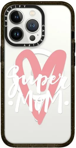 Miniatura 446 de Funda Impact de CASETiFY para iPhone 13 Pro Max con Magsafe - Estuche Claro Cuento de Invierno - Claro Negro Estuche transparente Winter Tale