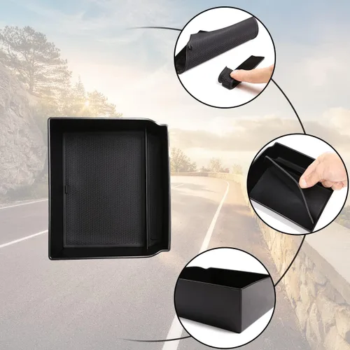 Miniatura 4 de Caja de almacenamiento para reposabrazos de automóvil, accesorios compatibles con Toyota Hilux REVO Hilux SR5 AN120 AN130 120 130 2015-2020