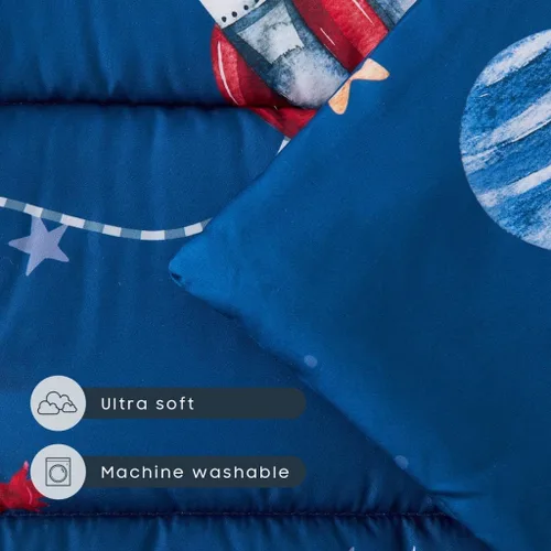 Miniatura 5 de Wake In Cloud - Tapete para siesta para niños pequeños con almohada y manta, para niños en jardín de infantes, guardería, preescolar, preescolar