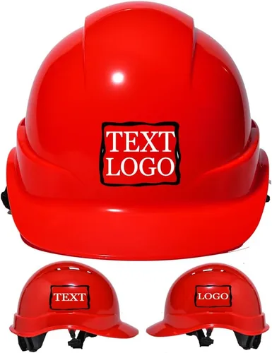 Miniatura 20 de Casco de seguridad personalizado para construcción Casco de trabajo de seguridad con suspensión de trinquete ajustable de ala completa con carcasa