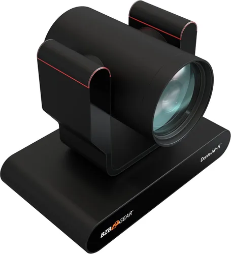 Miniatura 6 de 12X 4K UHD Seguimiento automático HDMI 2.0/12G-SDI/USB 2.0/USB 3.0 Dante AV-H Cámara PTZ de transmisión en vivo con luces de recuento (negro)