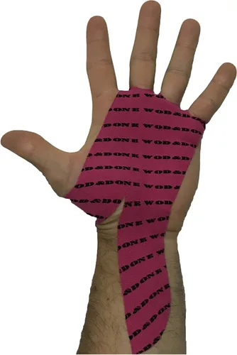 WOD&DONE sujeción de manos personalizable para hacer deporte, crossfit o gimnasia rítmica Fucsia