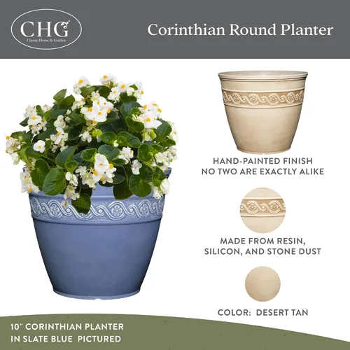 Miniatura 2 de Classic Home and Garden - Maceta redonda Corinthian