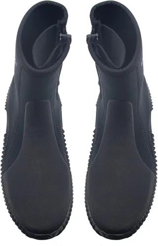Miniatura 7 de XUKER Botas de Buceo de Neopreno, 5mm 3mm Zapatos de Agua Botines de Neopreno para Hombres y Mujeres con Suela de Goma Antideslizante y Cremallera