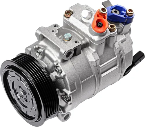 SCITOO Compresor de CA con embrague para Volkswagen Jetta 2.0L 2006-2016, Compresor de A/C de enfriamiento rápido para Volkswagen Passat 2.0L