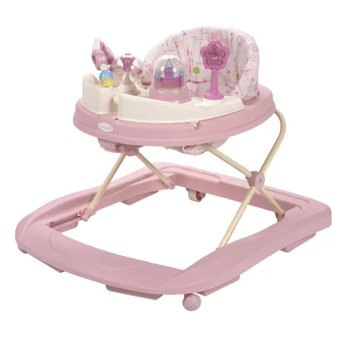 Miniatura 11 de Andadores y centro de actividades para bebés Minnie Mouse de Disney Baby, andador rosa con música y luces de purpurina