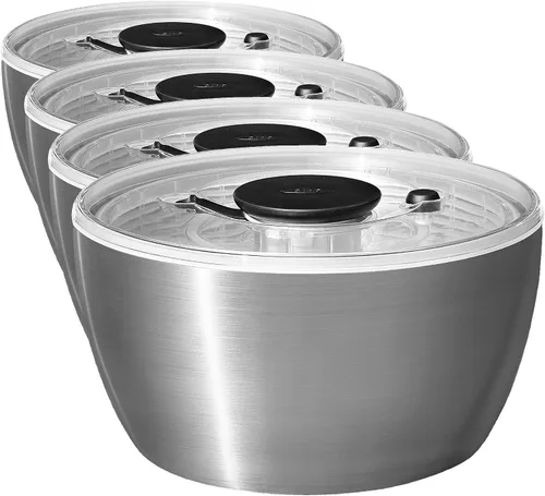 Miniatura 12 de OXO Steel - Centrifugador de ensalada