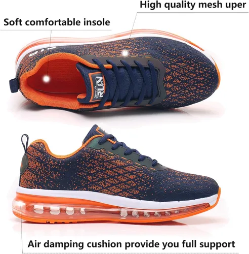Miniatura 4 de Azooken Calzado deportivo para hombre, tenis transpirable y ligero