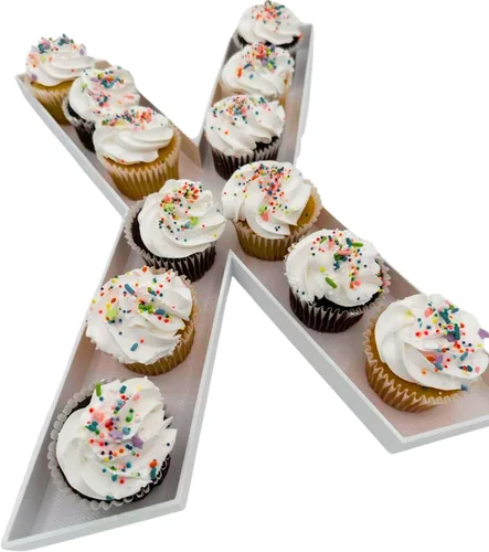 Miniatura 57 de 12" o GRANDE 16" - Cajas de número rellenables de plástico reutilizables de alta calidad para embutidos, cajas de cartas para fiesta de cumpleaños