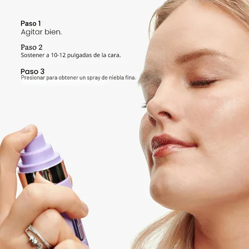 Miniatura 3 de Clinique Set The Day - Spray fijador de maquillaje con agua de aloe + antioxidantes, establece el maquillaje todo el día, calmante e hidratante, sin