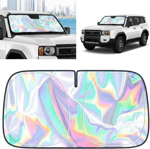 Miniatura 16 de Parasol para parabrisas Honda HR-V 2023-2025 – Cubierta plegable para parabrisas para accesorios HRV Protege el coche de los rayos solares