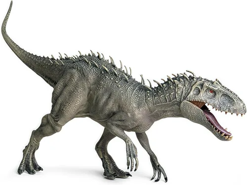 Miniatura 10 de Gemini & Genius - Juguetes de dinosaurio Tyrannosaurus Rex y Velociraptor - Mandíbula movible, gran regalo, colección, decoración de habitación