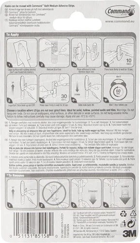 Miniatura 2 de Command, ganchos de diseño, 17081B