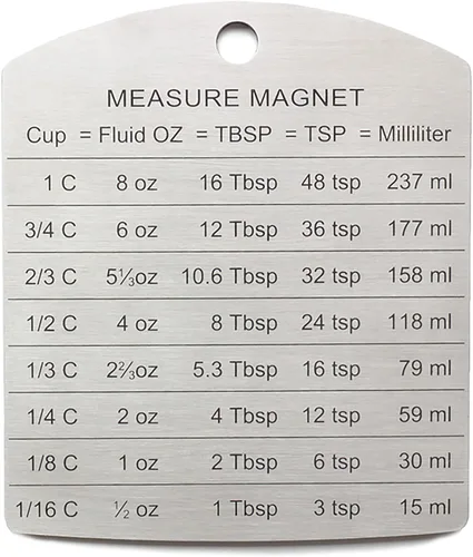 Miniatura 7 de RSVP International Endurance Magnet Collection Acero inoxidable, lavavajillas giratorio, 2.25 x 2.25 pulgadas