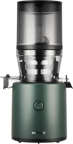 Hurom H320 Máquina Exprimidora de Prensa en Frío, Fácil de Limpiar Exprimidor Masticador Lento, Coladores Gruesos, Autoalimentación, Manos Libres,