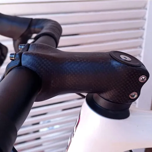 Miniatura 6 de RXL SL MTB vástago de carbono MTB vástago de fibra de carbono vástago de bicicleta de carretera 70 1.252 in Racing Bike Manillar vástago 6 grados