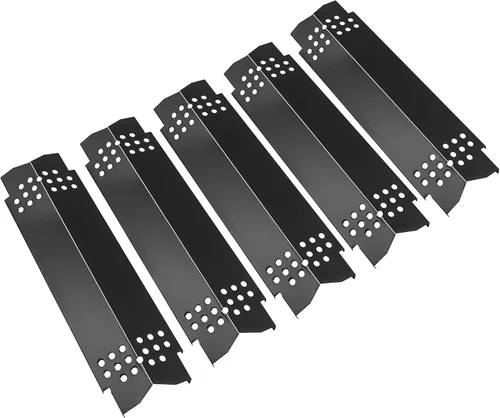 Miniatura 10 de Placas de calor para parrilla, piezas de repuesto para Nexgrill de Home Depot 720-0830H, 5 quemadores 720-0888, 720-0888N, 720-0882A, 720-0882S, 6