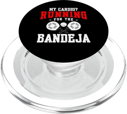 Miniatura 7 de My Cardio Running for The Bandeja Padel Racquet Paddle PopSockets Adhesive PopGrip