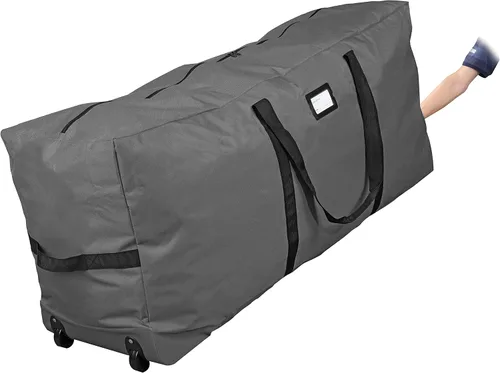 Miniatura 9 de ProPik Bolsa de almacenamiento rodante para árbol de Navidad, se adapta a árboles de vacaciones desmontados de hasta 7.5 pies de alto, 22" x 16" x