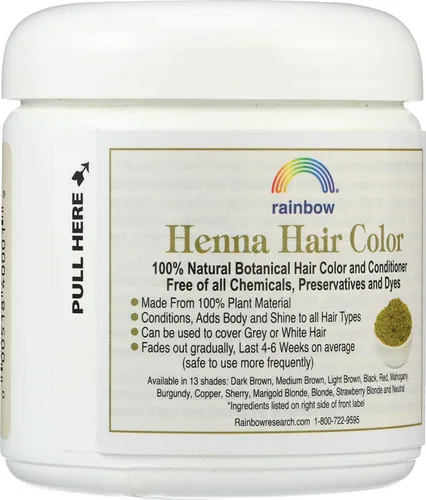 Miniatura 2 de Rainbow Research Henna roja, 4 onzas (paquete de 2)