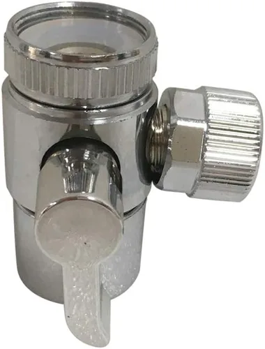WINGSOL Conector/palanca/desviador para filtro de agua de montaje en grifo, rotación de 360°, compatible con todos los filtros de grifo de rotación