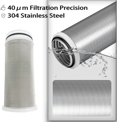 Miniatura 3 de Filtros de ducha de agua dura, filtros de cabezal de ducha para filtrar sedimentos y otras impurezas, purificadores de agua de grifo domésticos