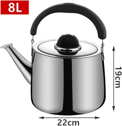 Miniatura 6 de Percolator Cafetera De Acero Inoxidable De Calefacción Rápida Hogar Tetera Hervidor Cafetera De Gran Capacidad