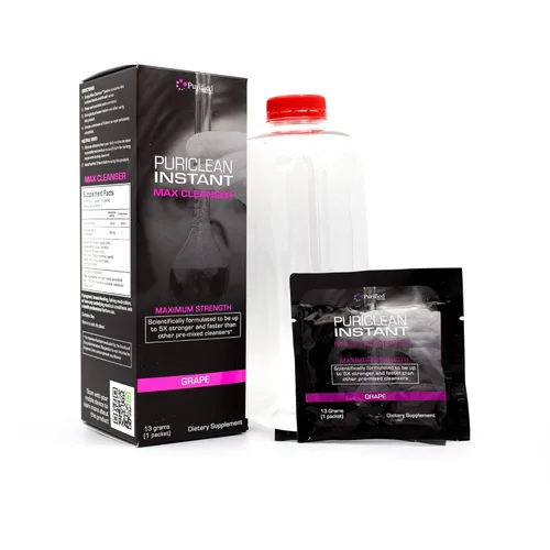 Wellgenix Puriclean Instant MAX Cleaner - Limpiador de cuerpo completo y colon limpio y transparente, elección saludable para desintoxicación de