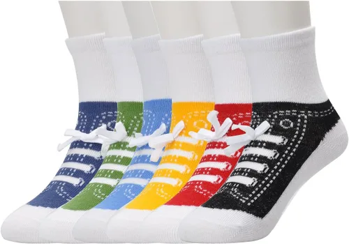 Miniatura 3 de EPEIUS Calcetines antideslizantes unisex para bebés niñas y niños (juego de 6)