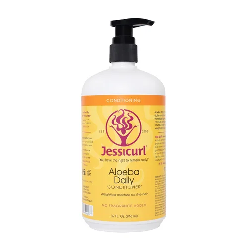 Miniatura 10 de Jessicurl, Aloeba - Acondicionador diario para cabello rizado, lavanda cítrica, 2 onzas líquidas, acondicionador sin enjuague y desenredante