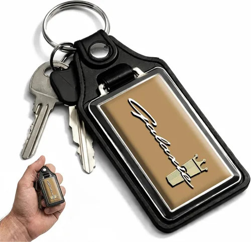 Miniatura 30 de Brotherhood Car Key Chain for Cutlass - Classic Models Keychain for Men and Women Gift Key Ring Azul alpino