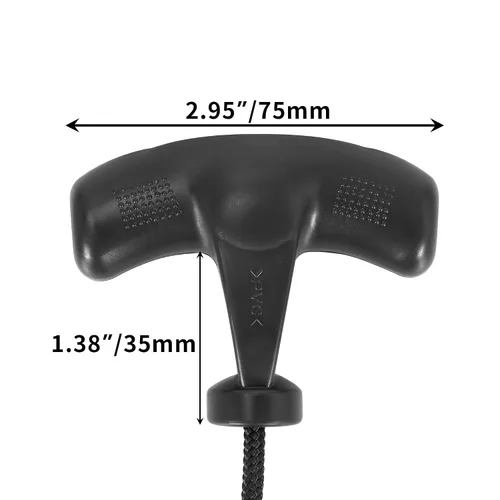 Miniatura 2 de Arrancador de retroceso Mango de cuerda de arranque para cortacésped, generador de bombas de agua, arandelas a presión, compresor de aire, divisor