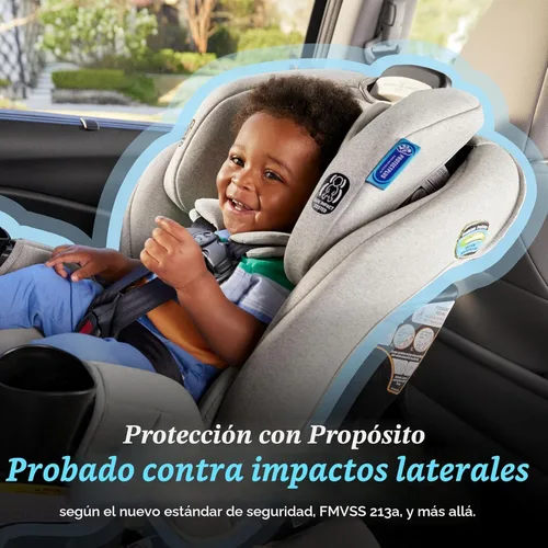 Miniatura 5 de Asiento de coche convertible Graco Extend2Fit 3 en 1 para bebé, orientación hacia atrás y hacia adelante, panel de extensión ajustable para espacio